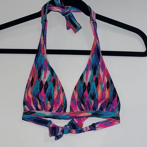 Xhilaration Multi Color Bikini Bathing Suit Top